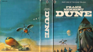 The cover of my first copy of Dune