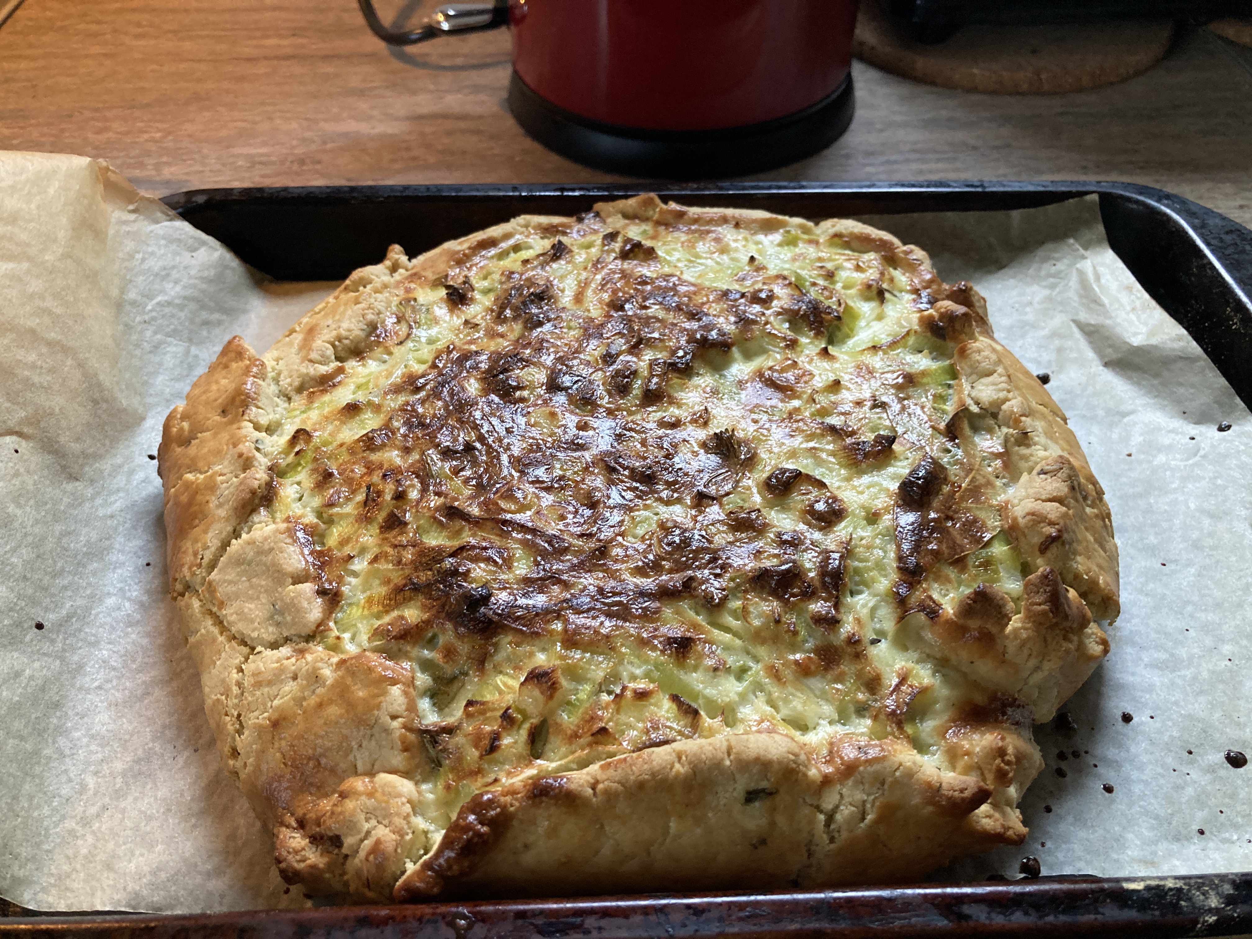 Leek and Thyme Galette